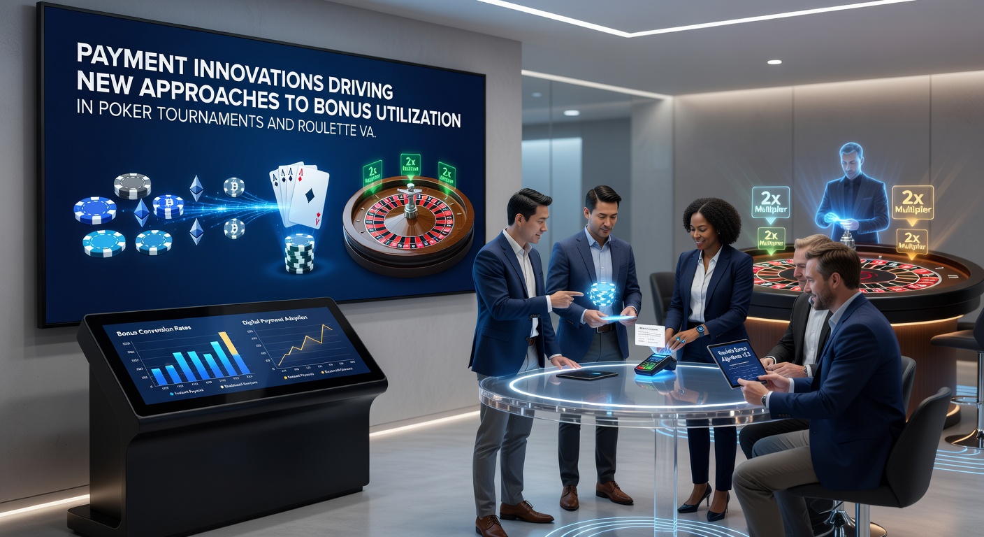 Integration von Zahlungsinnovationen mit Bonusnutzung in Roulette und Poker