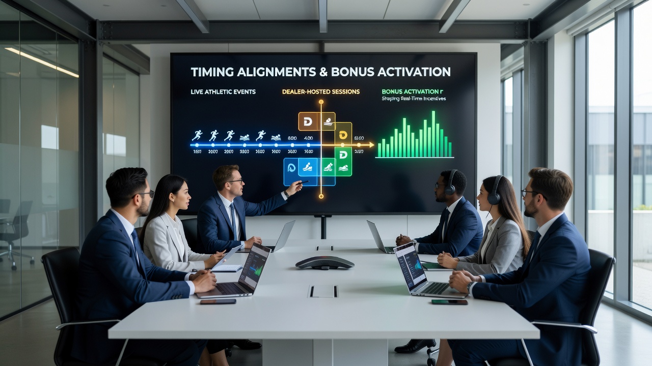 Analyse von Bonusaktivierungsraten während synchronisierter Events und Sessions